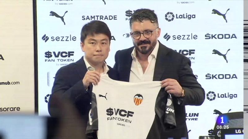 Gattuso, el noveno entrenador del Valencia en ocho años de la era Peter Lim