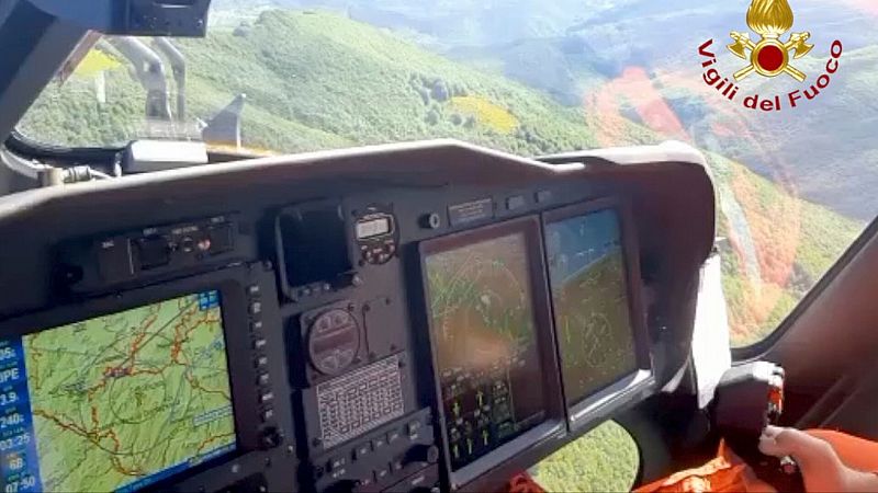 Siete muertos en el accidente de un helicóptero en Italia