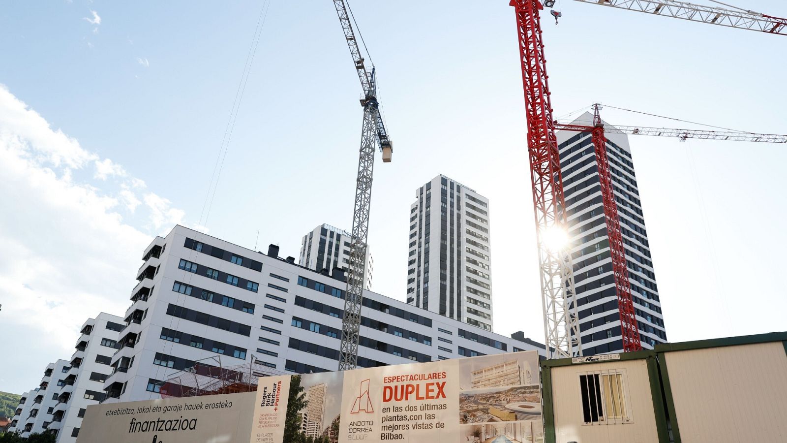 Una promoción inmobiliaria en Bilbao