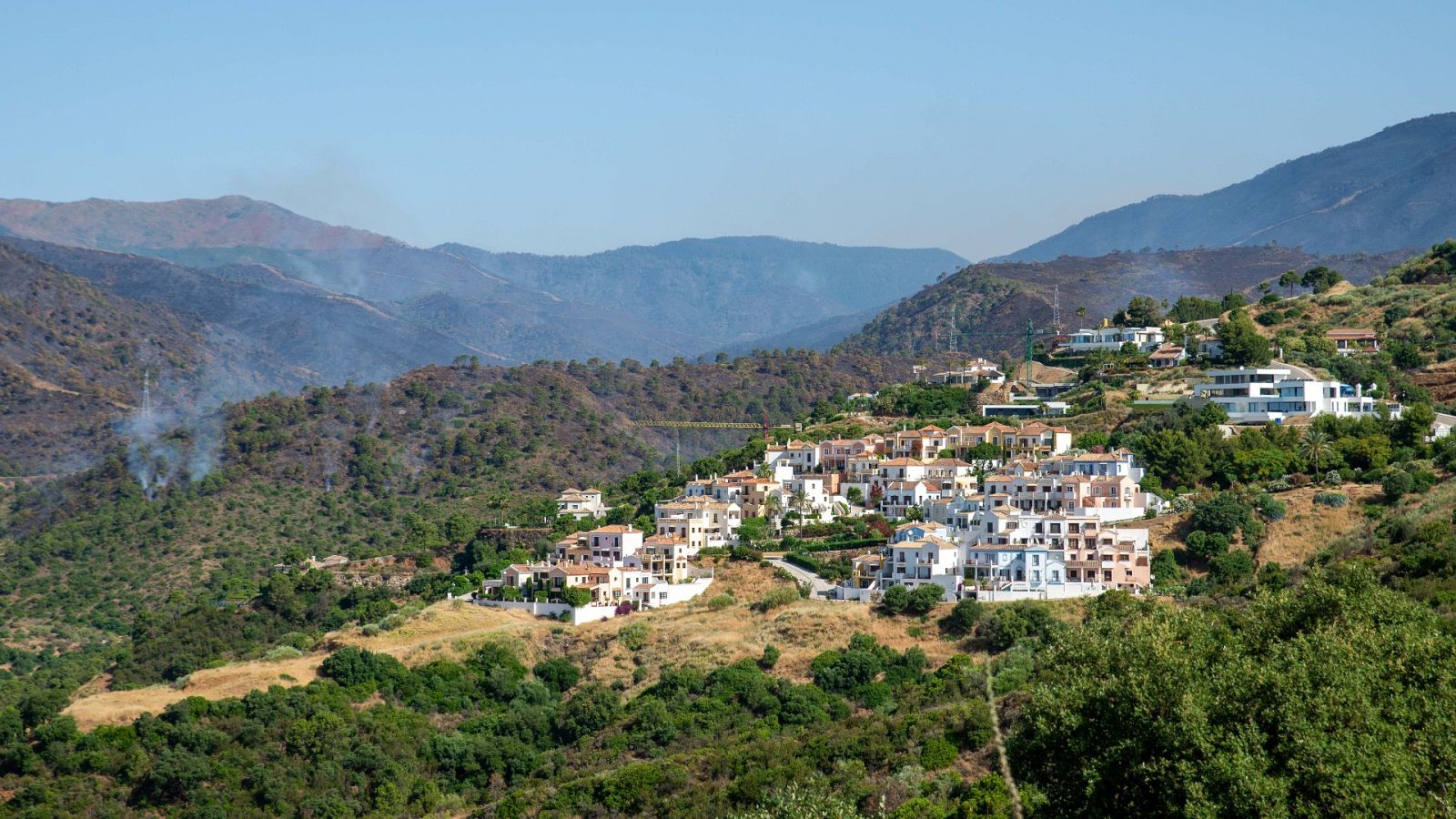 Imagen de Pujerra, en Málaga, donde se declaró el fuego la semana pasada