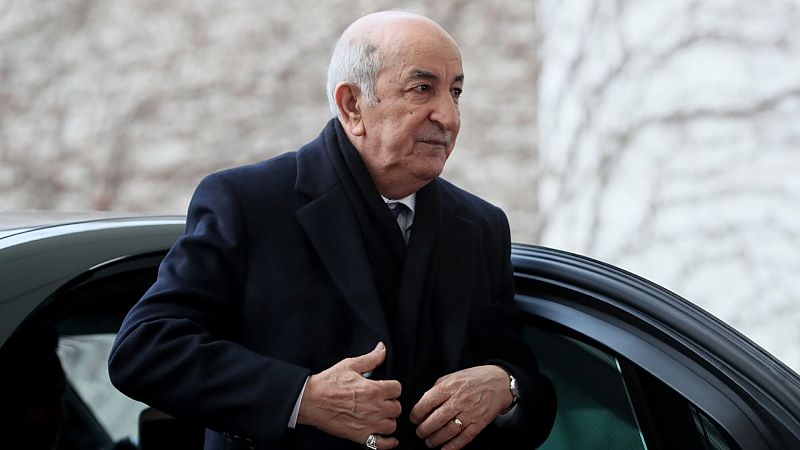 El presidente argelino cesa al ministro de Finanzas en medio de la crisis con España