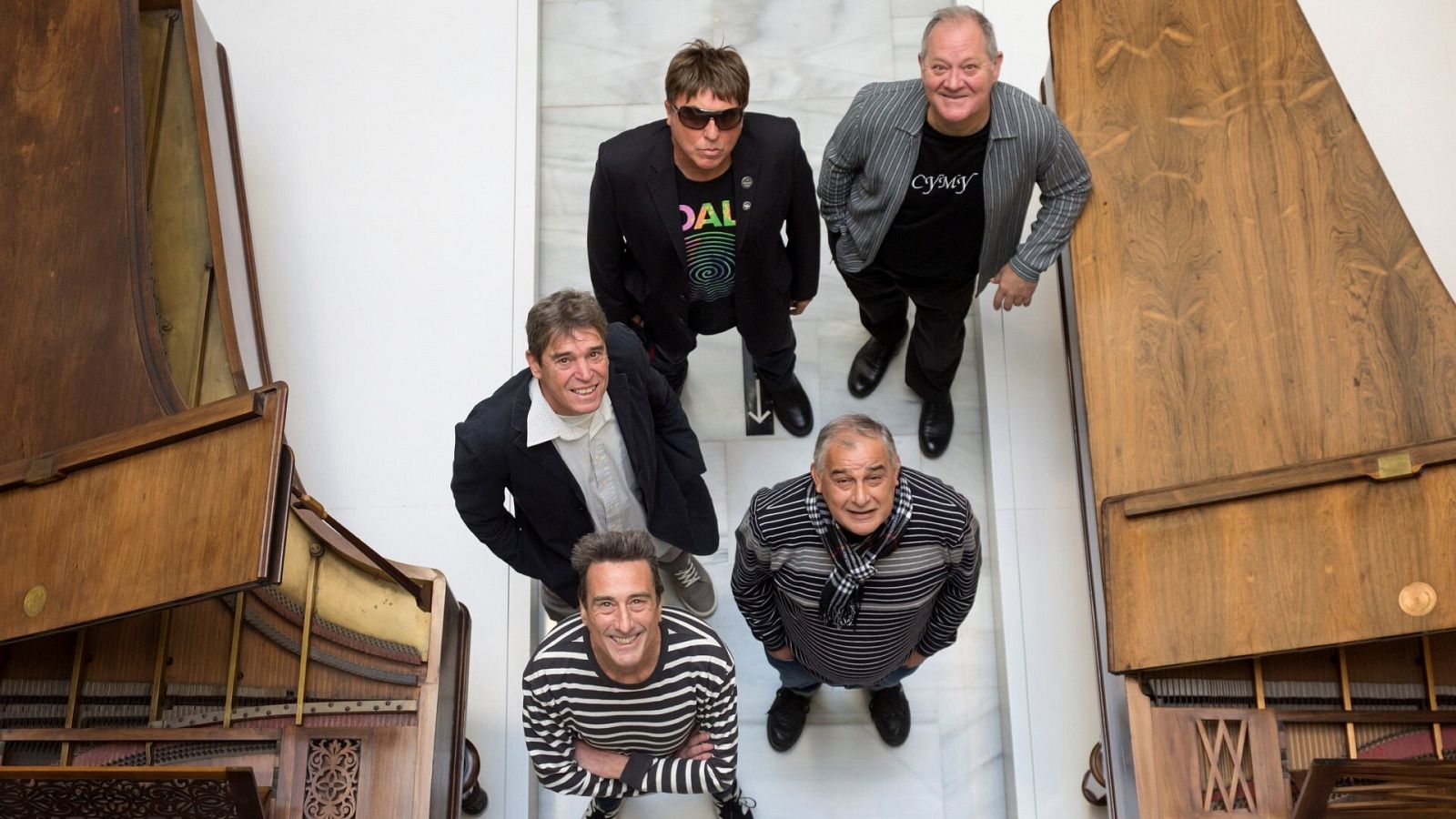 Los músicos de Danza Invisible