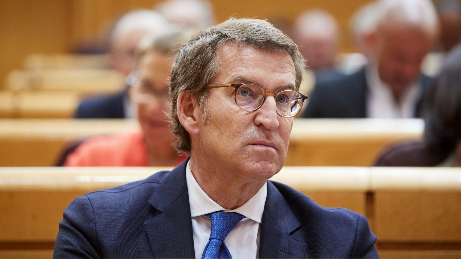 El presidente del Partido Popular, Alberto Núñez Feijóo