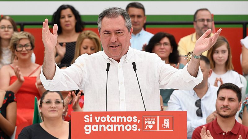 Espadas replica a D�az y pide "no dispersar" el voto progresista y "concentrarlo" en el PSOE
