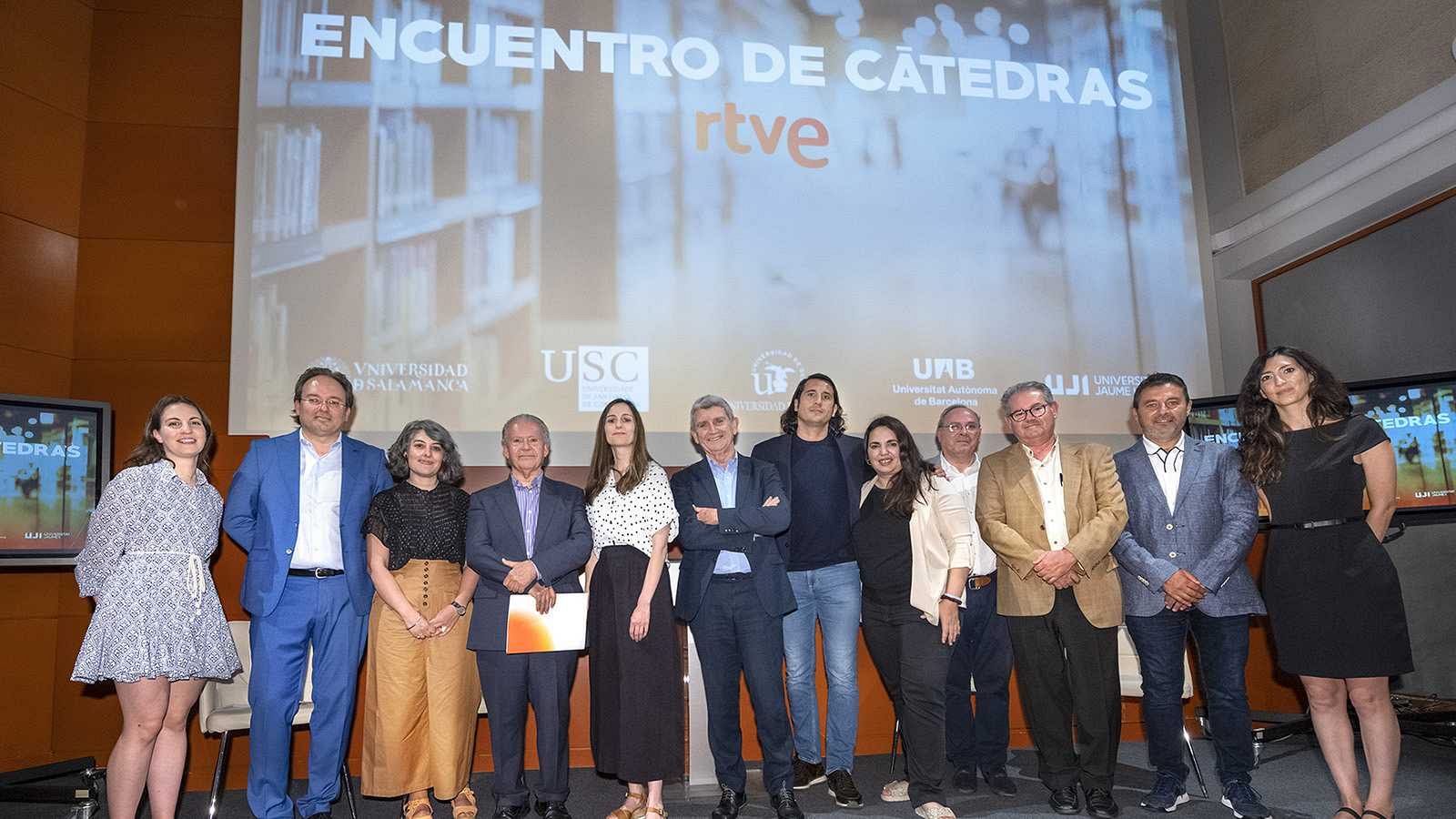 Reunión de Cátedras en RTVE