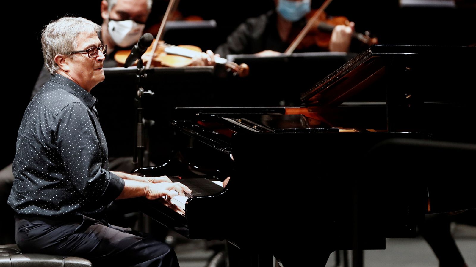 El pianista Chano Domínguez toca junto a la Orquesta Sinfónica de Navarra en la 7ª edición del Festival Flamenco On Fire