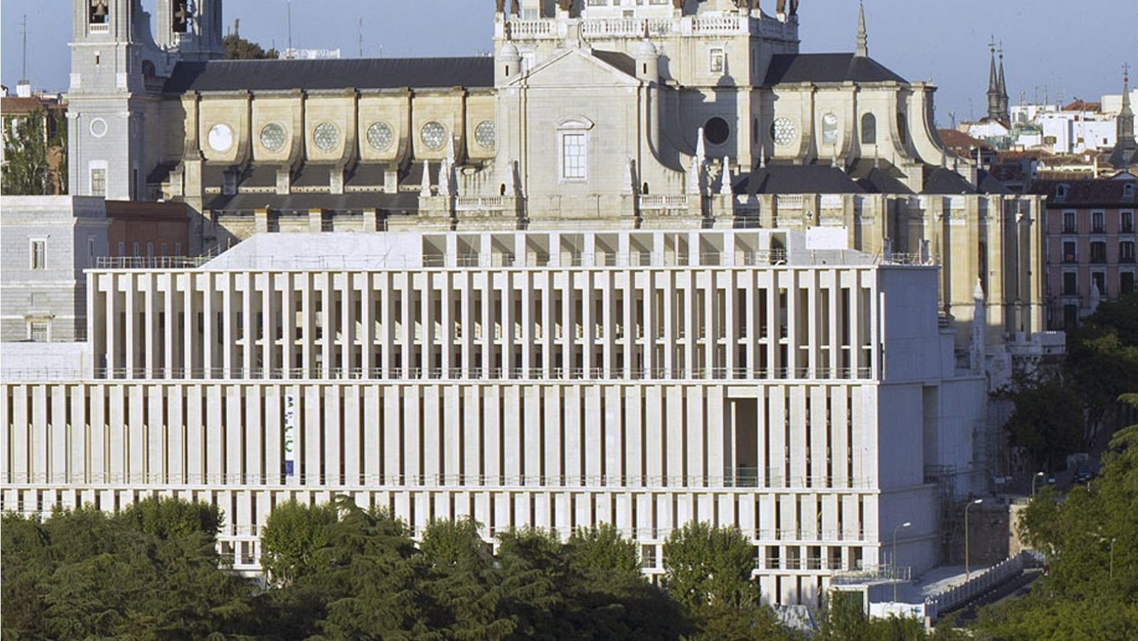La sede del Galería de las Colecciones Reales, de los arquitectos Mansilla y Tuñón.