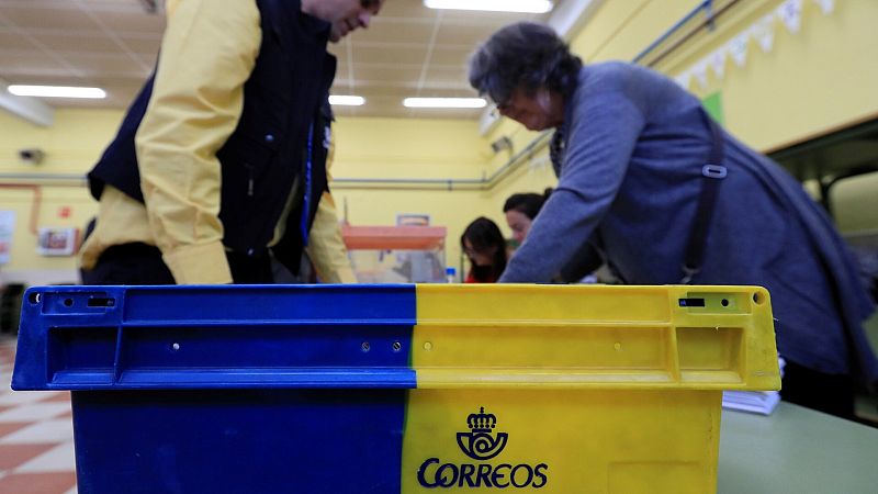 M�s de 162.000 personas han enviado su voto por correo, un 96% m�s que en 2018