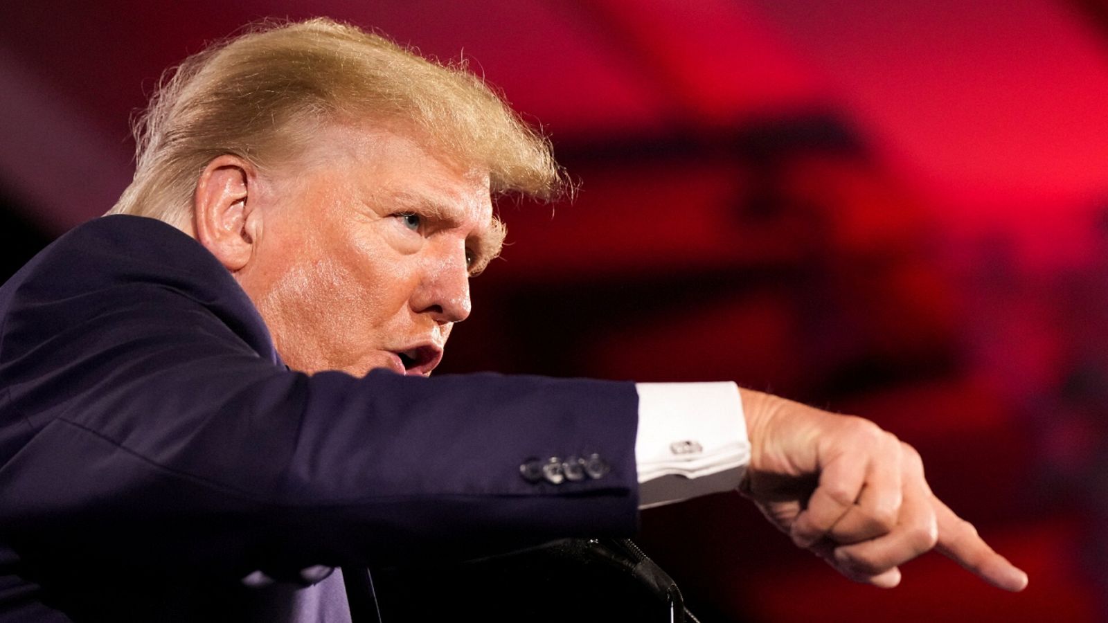 El expresidente de Estados Unidos Donald Trump.