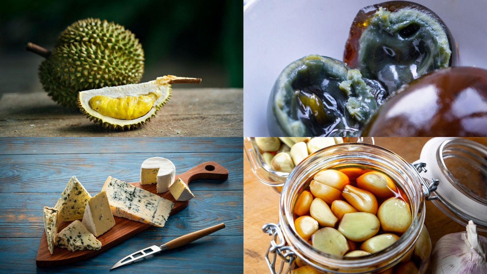 Cuatro de los alimentos más apestosos del mundo