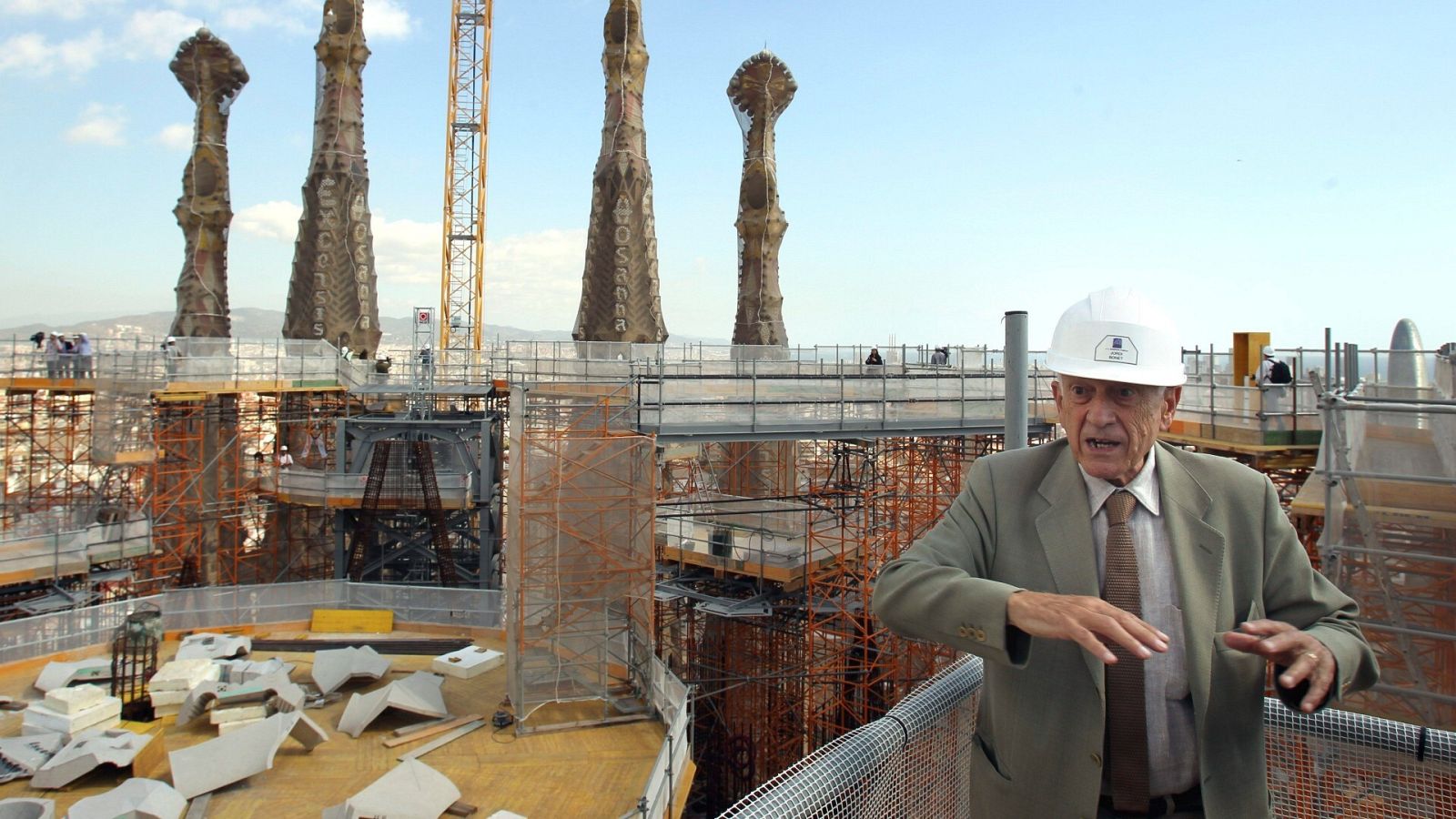 Jordi Bonet fue director de las obras de la Sagrada Familia de 1985 a 2012