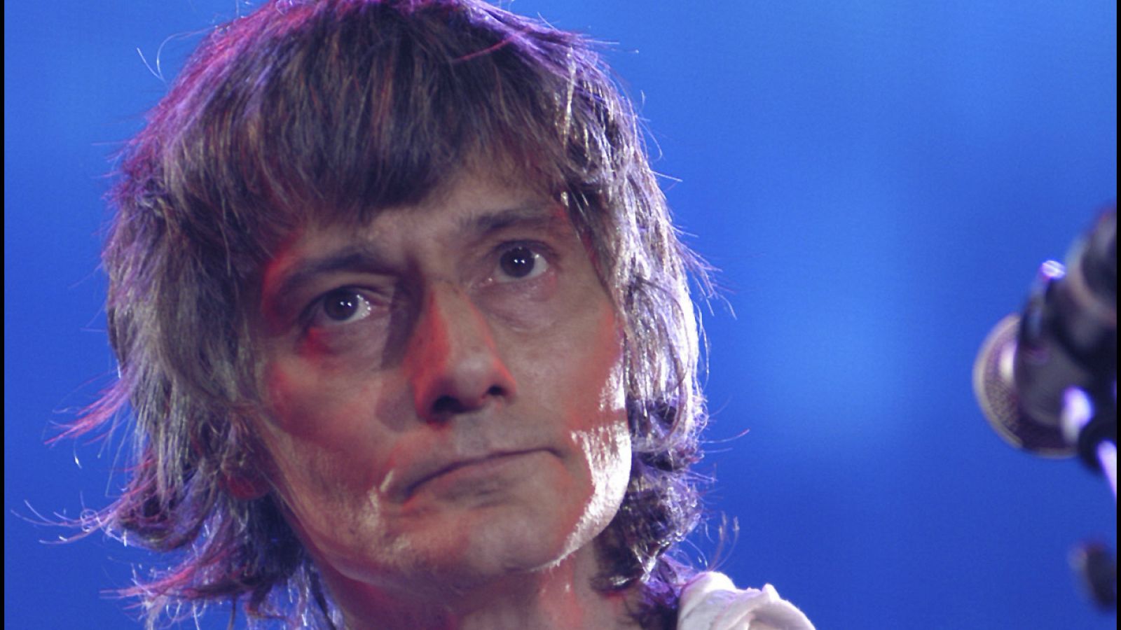 Antonio Vega en una de sus últimas actuaciones