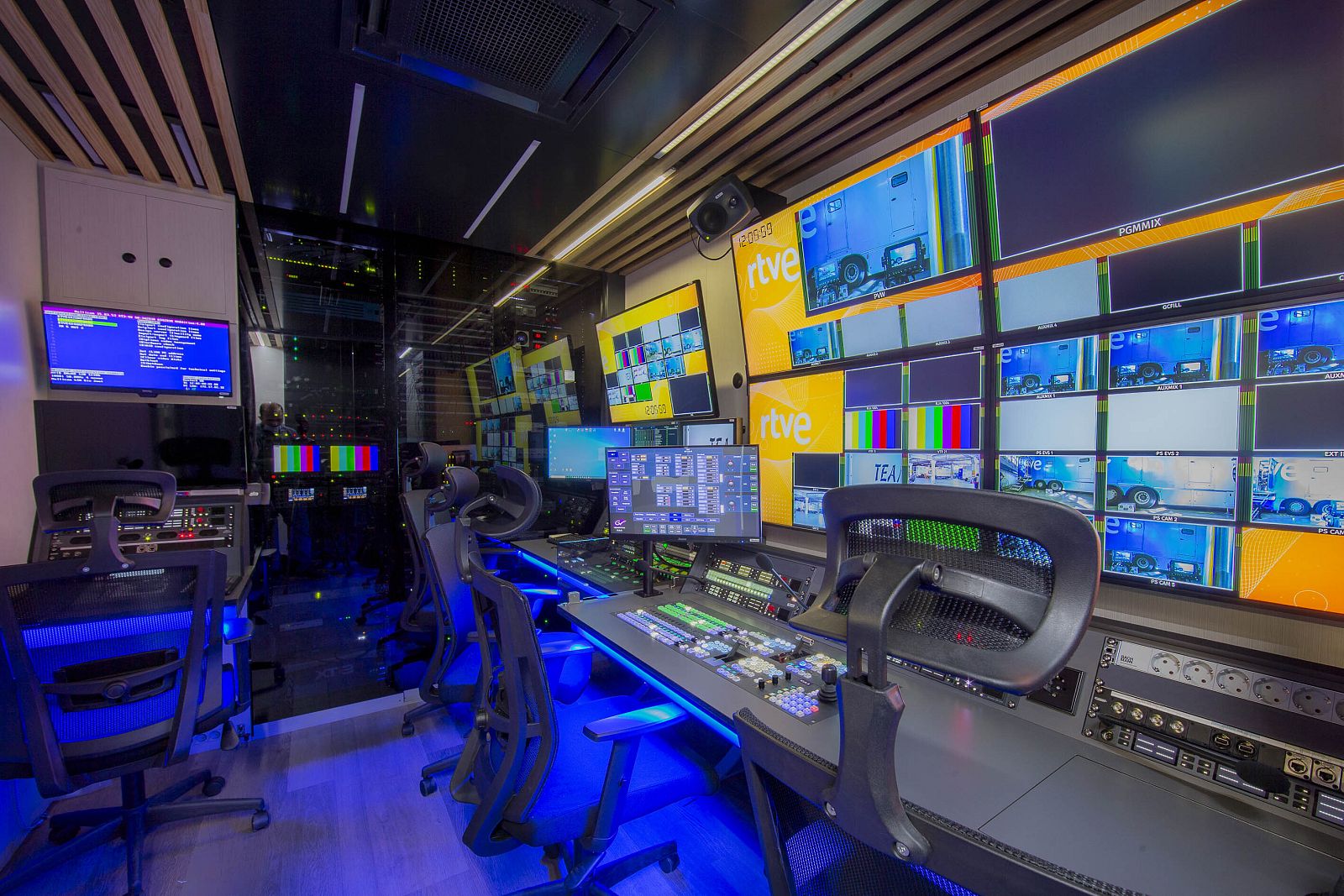 Control de realización, en Prado del Rey