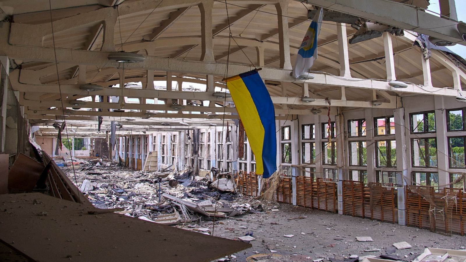 Bombardeos sobre Járkov