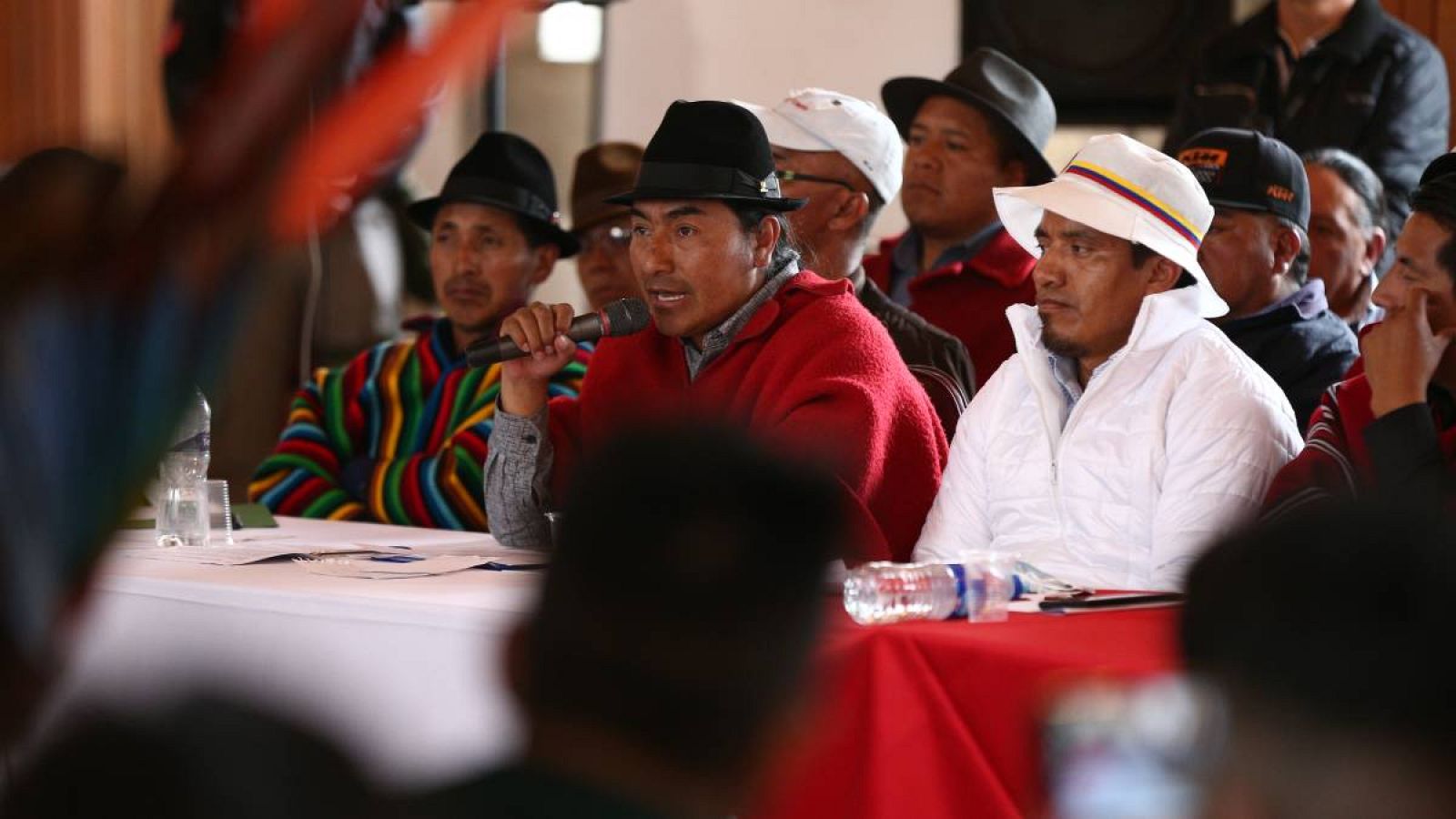 Sin avances en la primera reunión entre de Gobierno e indígenas en Ecuador