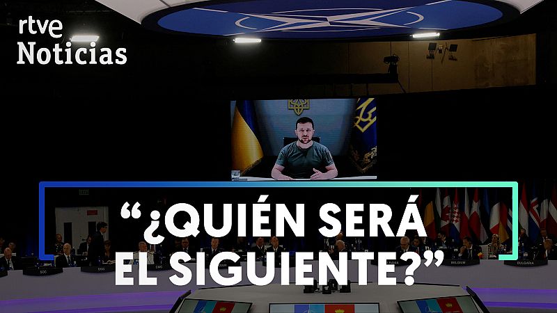 Zelenski pide a la OTAN más ayuda y advierte que Rusia no se conformará con Ucrania: "¿Quién será el próximo?"