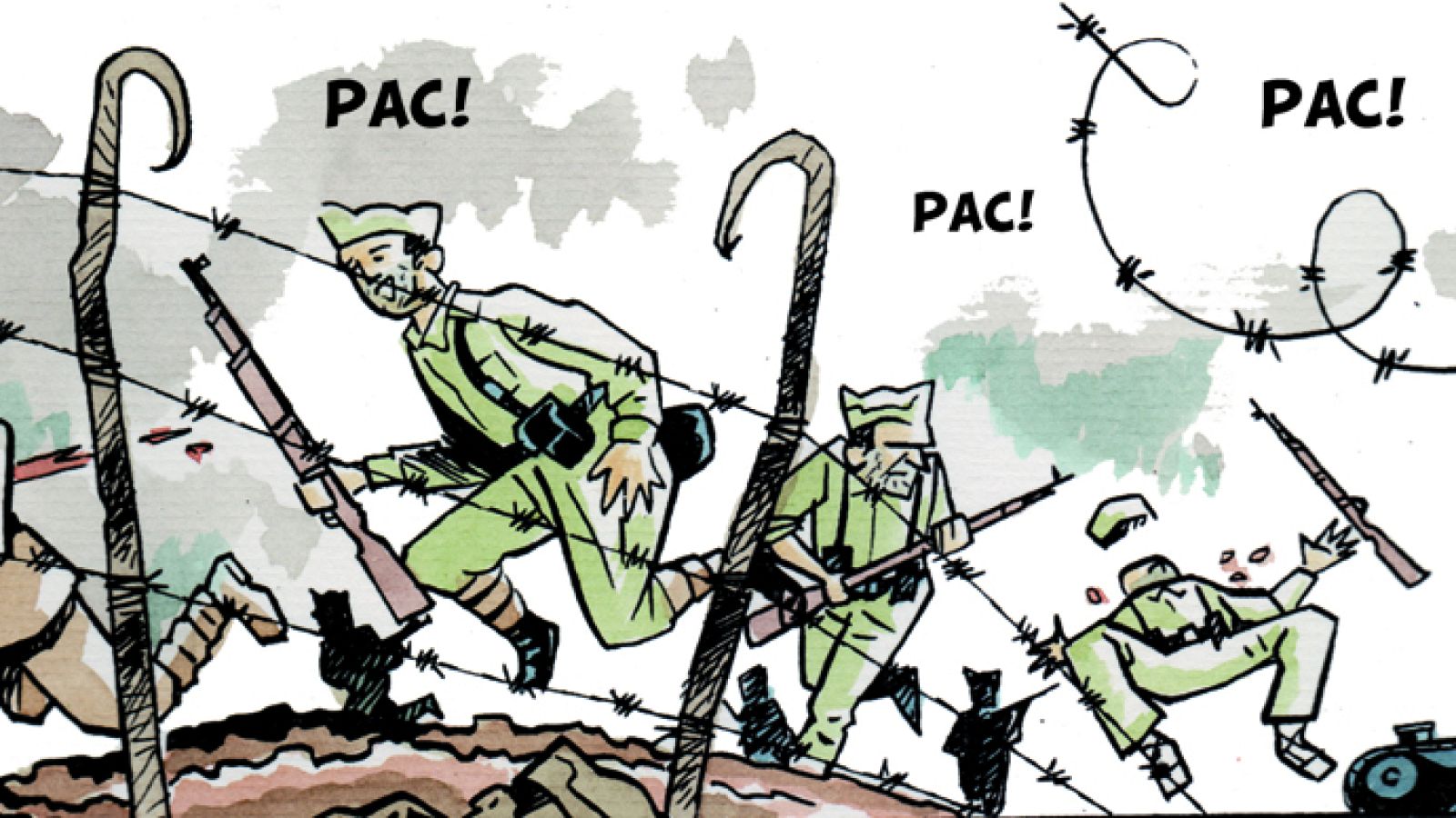 Viñeta de 'Aquella guerra que sufrimos'