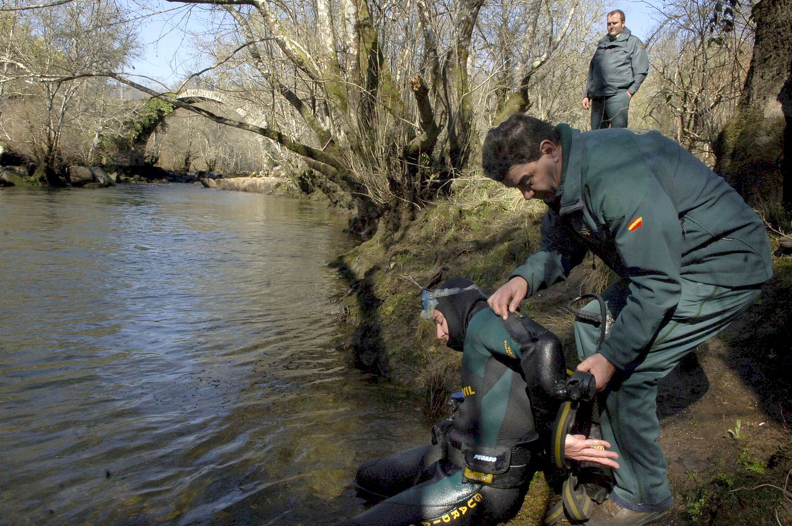 La Guardia Civil busca el cadáver de una joven asesinada en Ourense
