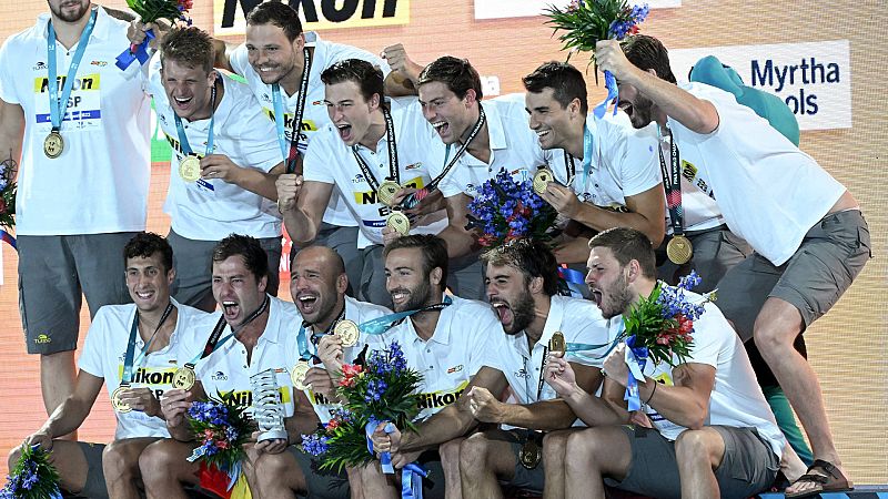 España rompe el maleficio ante Italia y logra su tercer Mundial de waterpolo