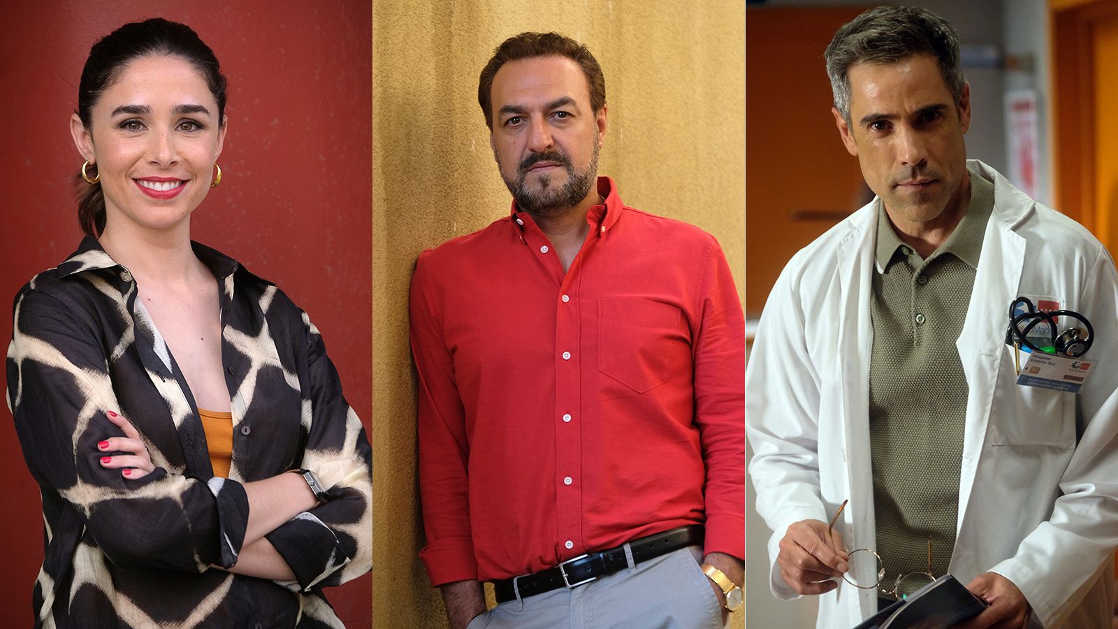 Candela Serrat, Juan Carlos Vellido y Unax Ugalde