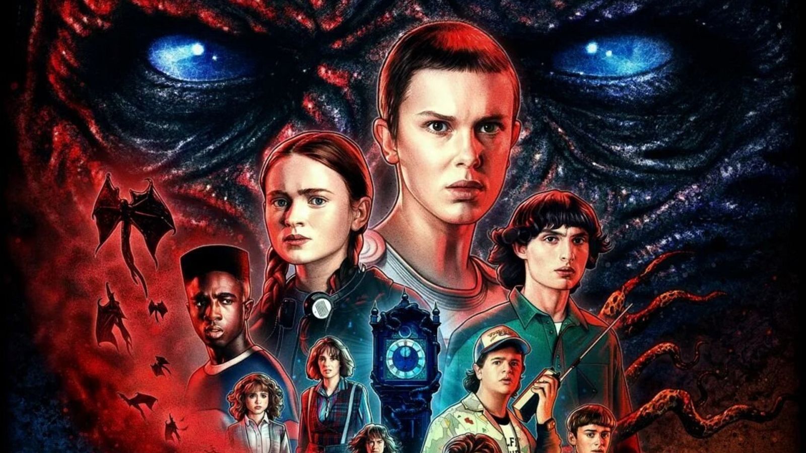 Cartel de la cuarta temporada de 'Stranger Things'