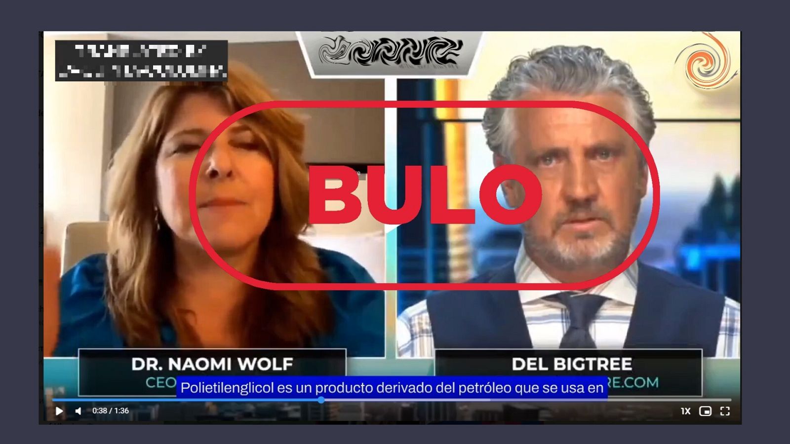 Vídeo donde se asegura que las madres vacunadas están amamantando leche contaminada