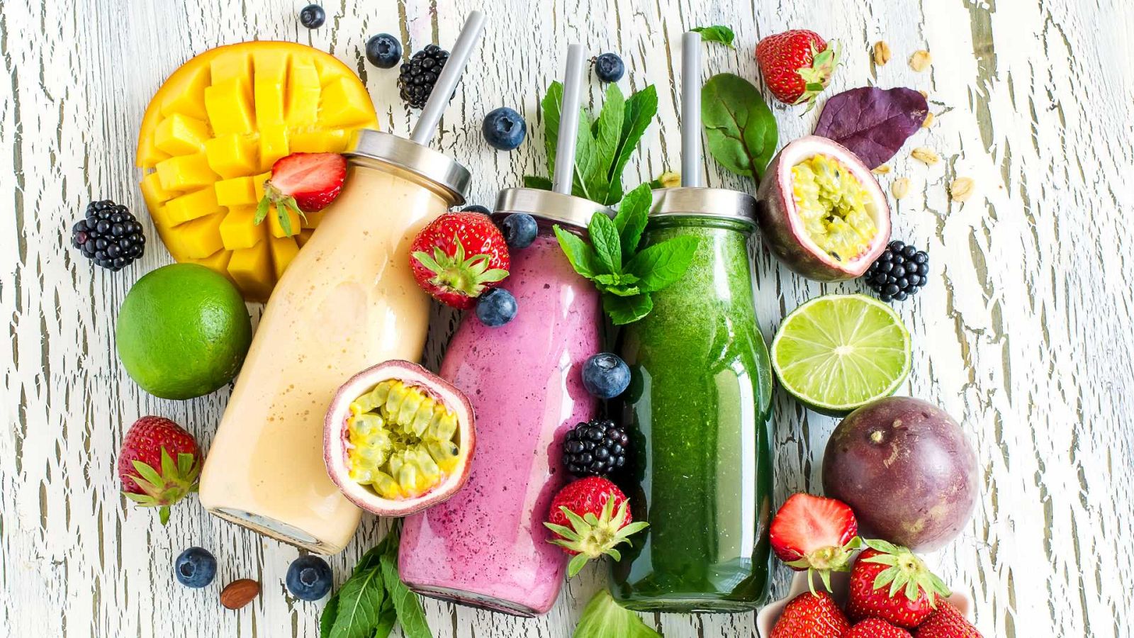 Batidos caseros elaborados con verduras