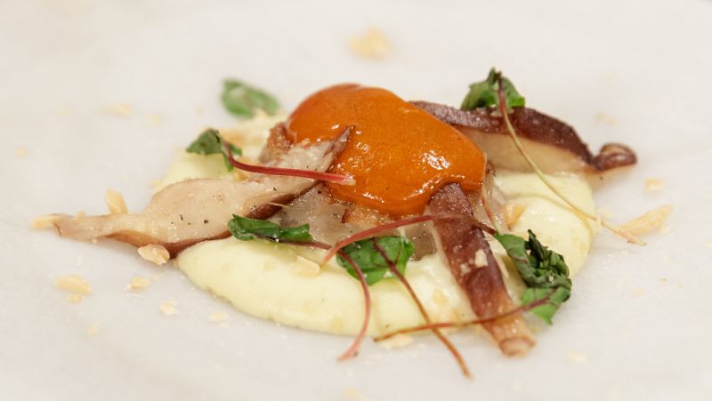 Receta de manitas de cordero a la vizca�na de Adri�n