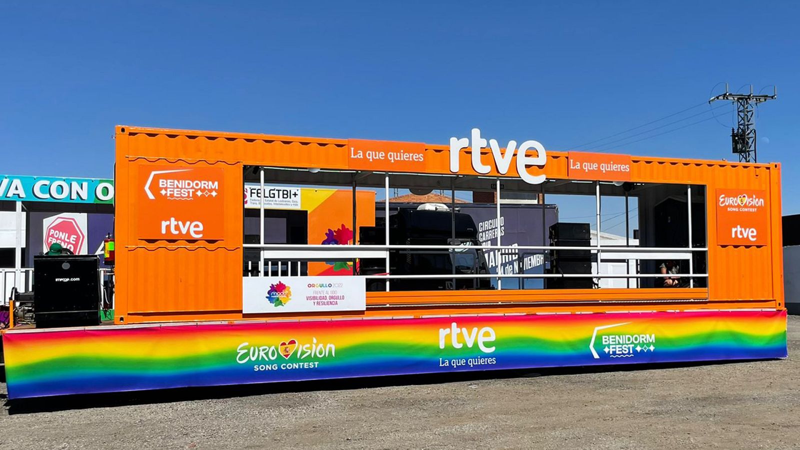Carroza de RTVE para el Orgullo de Madrid 2022