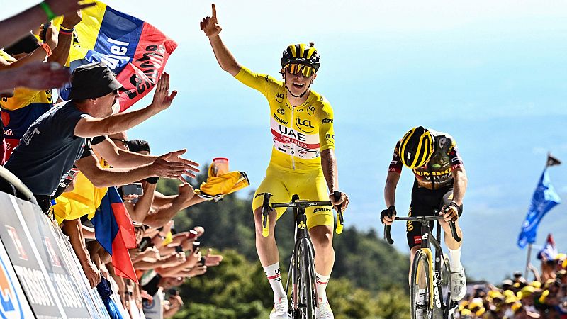 Un Pogacar intratable repite victoria en la Super Planche des Belles Filles