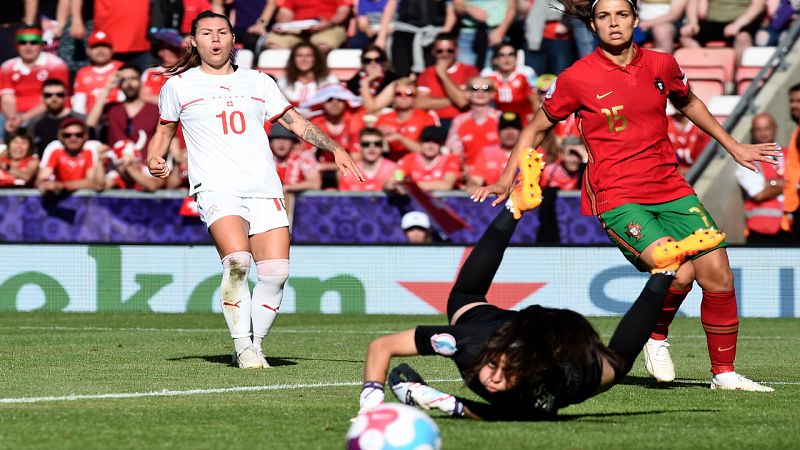 Portugal reacciona a tiempo y suma ante Suiza el primer empate de esta Euro