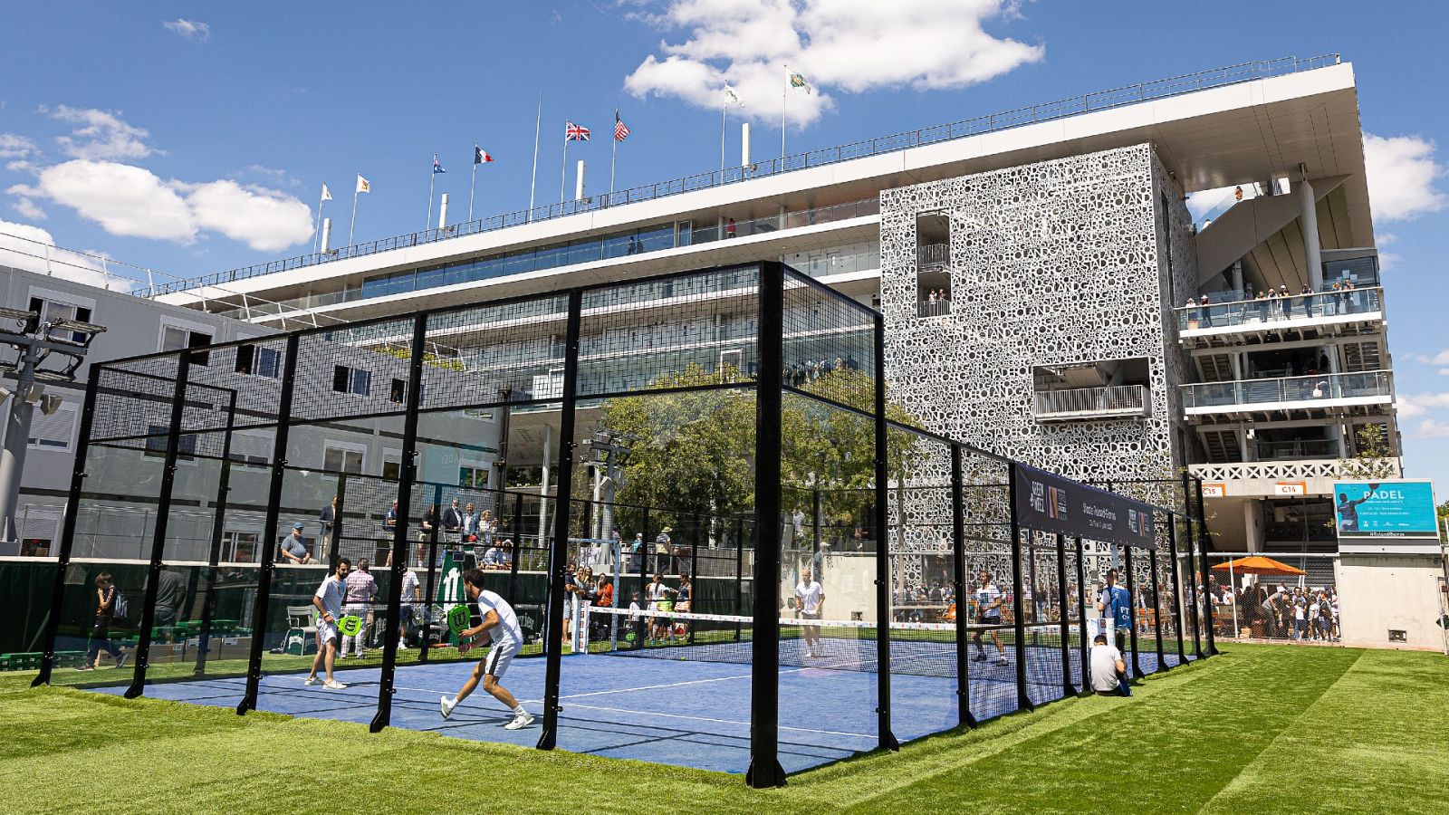 La mítica pista Philippe Chatrier acogerá este torneo de Premier Padel