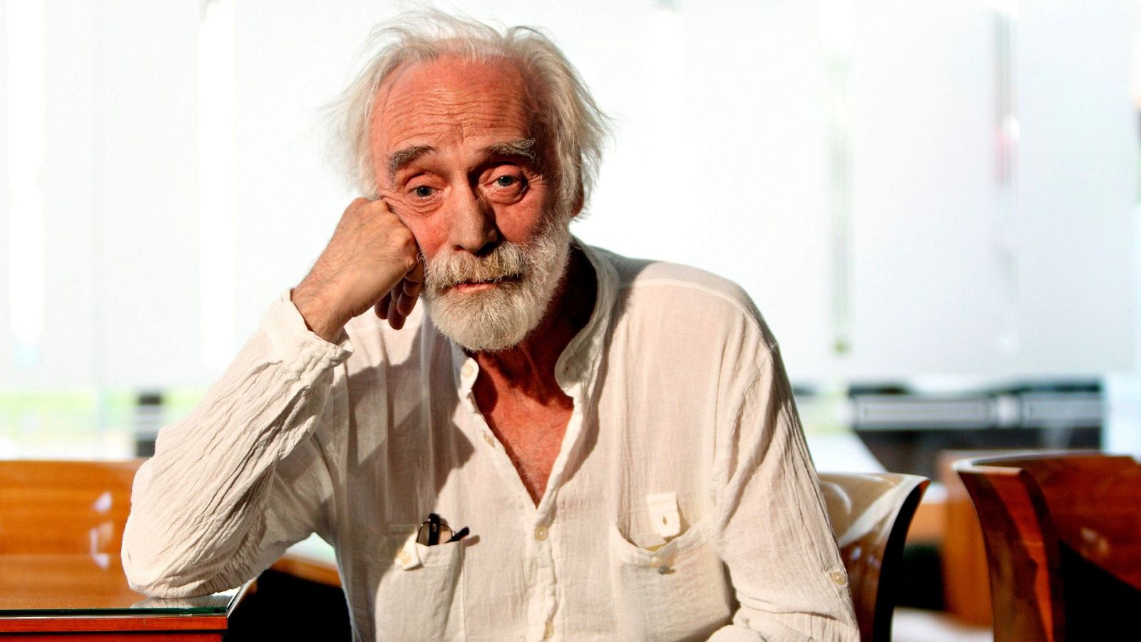 El cantautor Javier Krahe