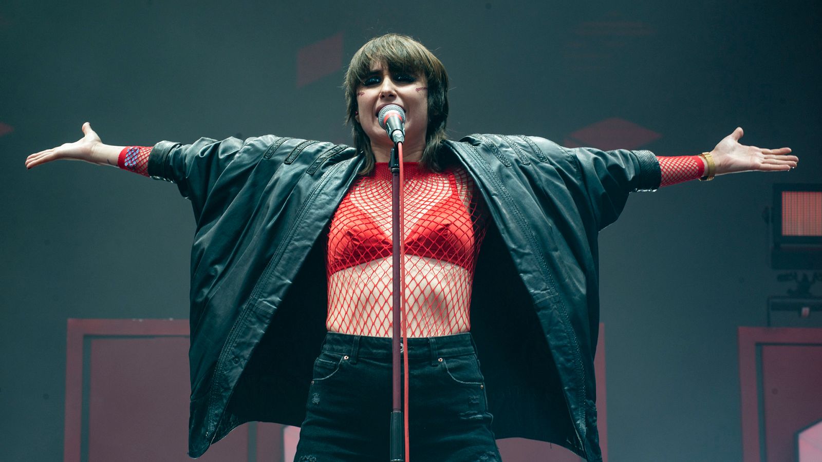 Zahara en su actuación en BBK Live 2022