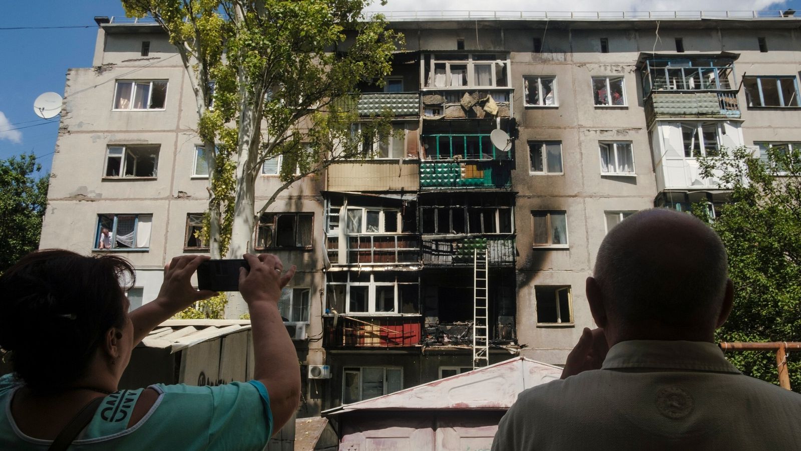 zona residencial en Kramatorsk