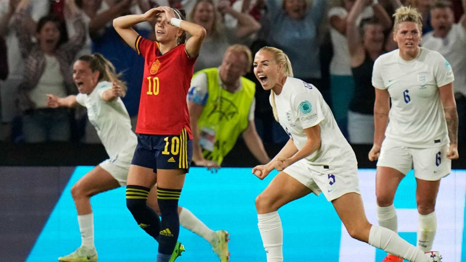 España perdió ante Inglaterra