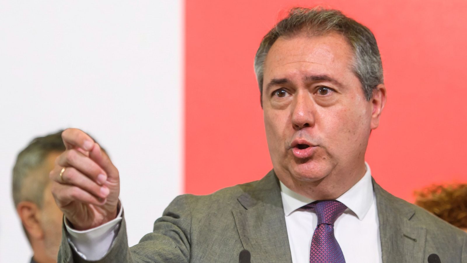 El líder del PSOE andaluz, Juan Espadas