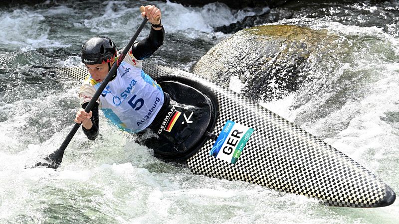Doblete alemán en canoa: oro para Andrea Hergoz y Sideris Tasiadis