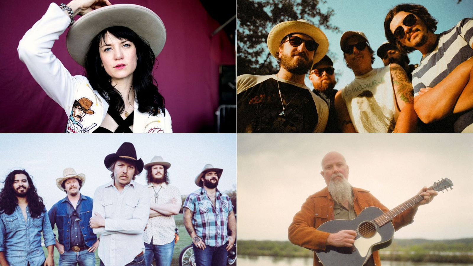 Nikki Lane, The Wild Feathers, Kendell Marvell y Mike & The Moonpies, parte del cartel del festival Huercasa 2022.