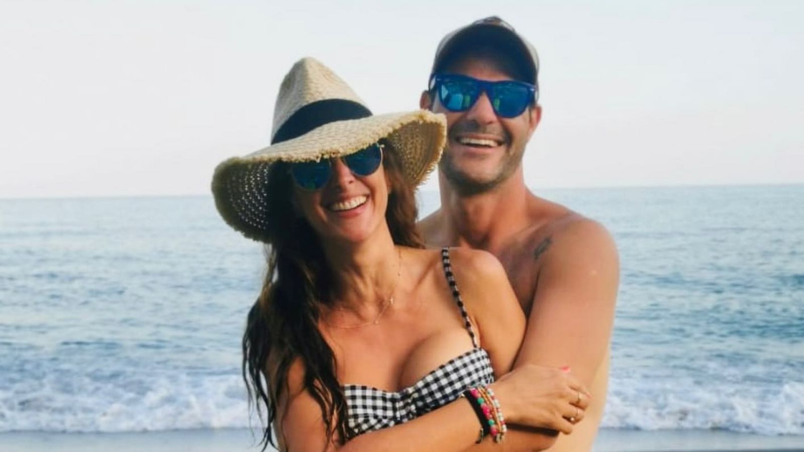 Nuria Fergó y su pareja Juan Pablo Lauro