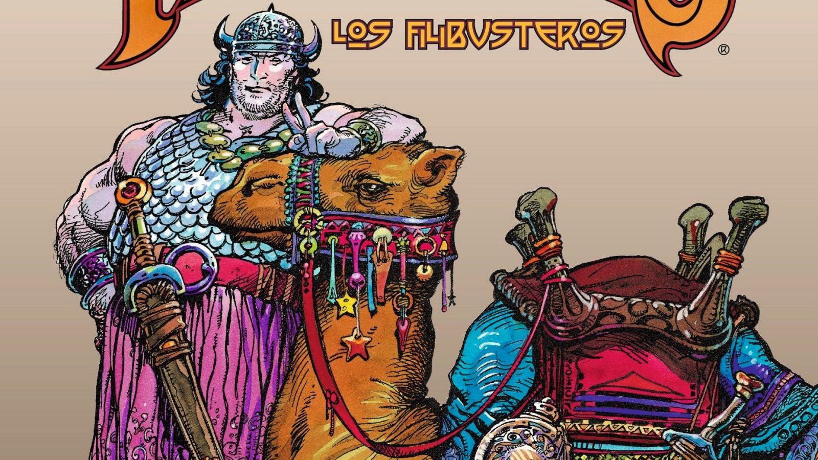 Detalle de la portada de 'The Freebooters'
