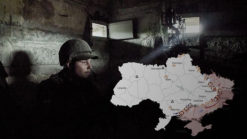 Los mapas de la 24ª semana de guerra en Ucrania
