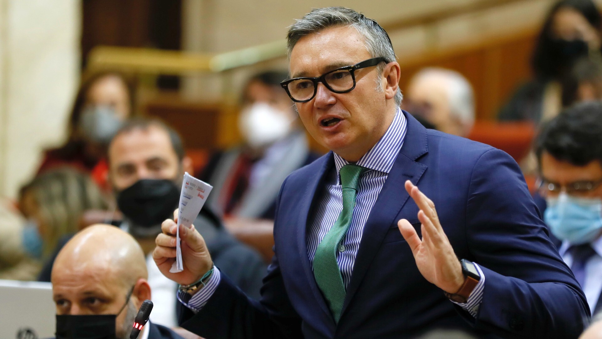 Manuel Gavira será el portavoz parlamentario de Vox en sustitución de Olona