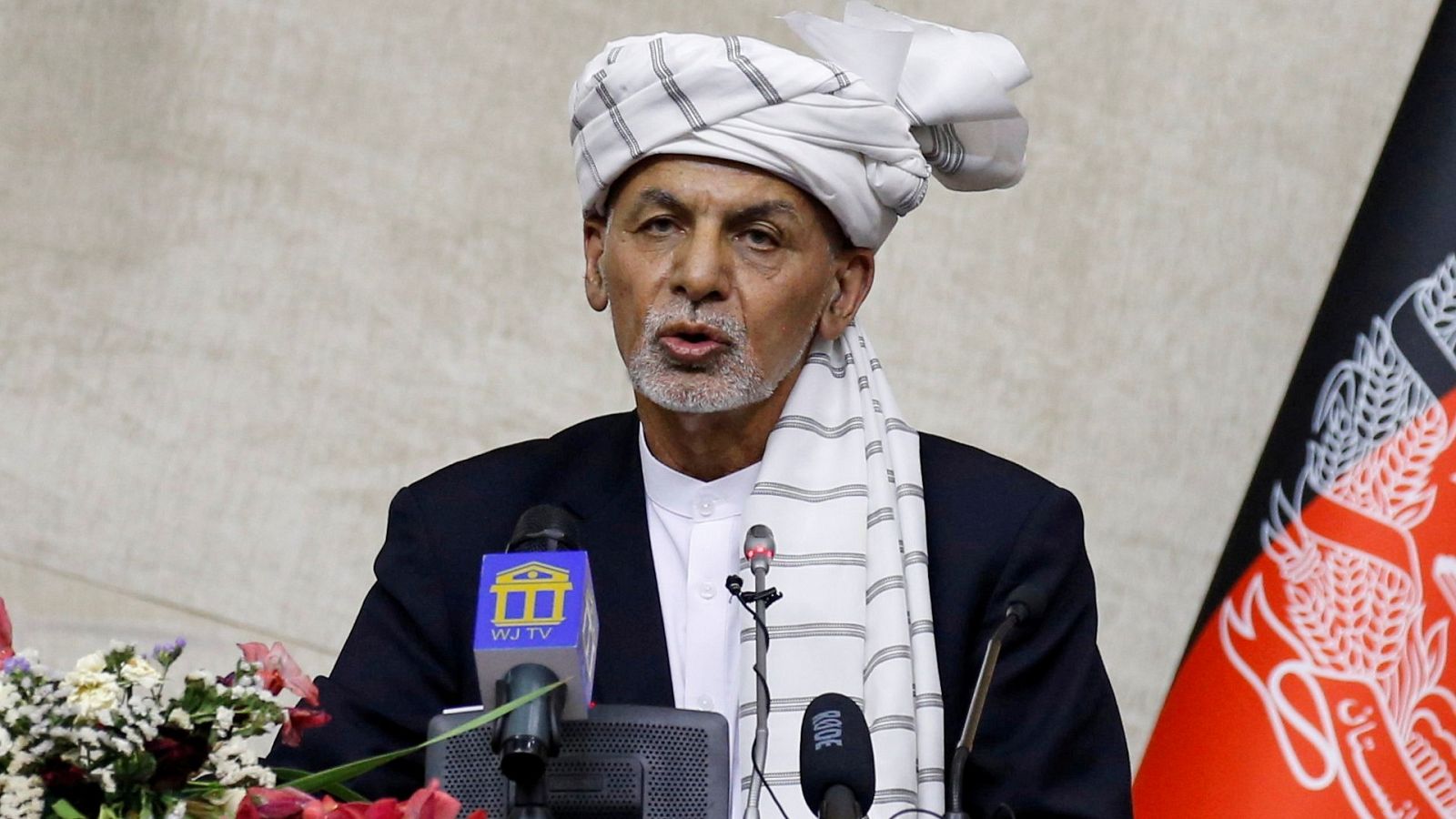 El presidente de Afganistán, Ashraf Ghani