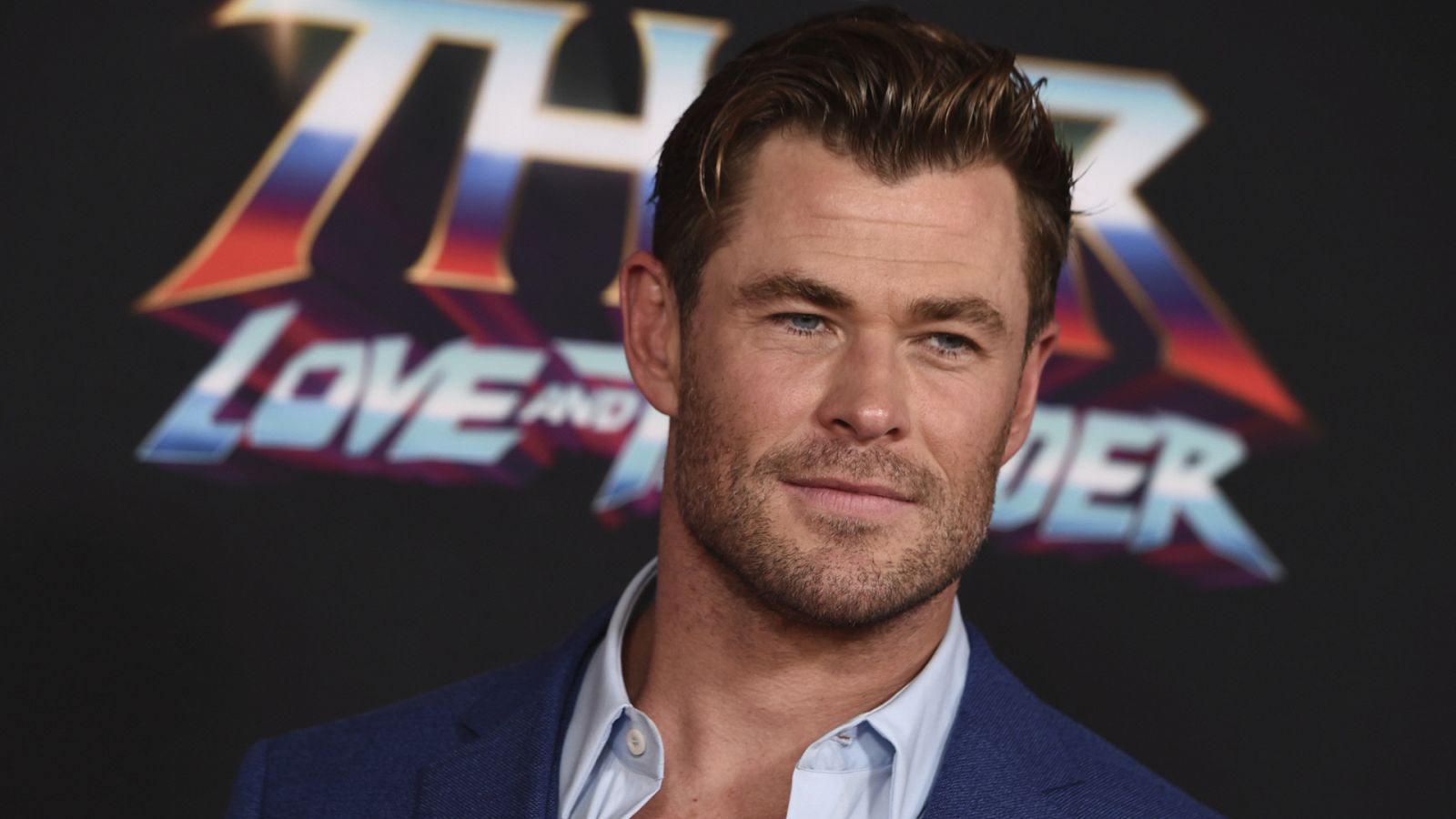 La estrella de Hollywood, el actor Chris Hemsworth