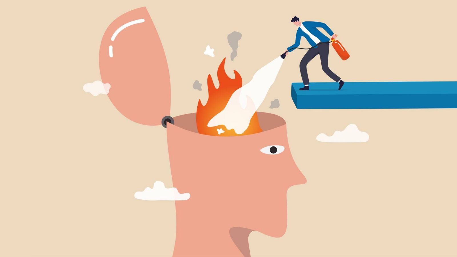 "El cerebro está un grado por encima del resto de tu cuerpo, alrededor de 38º", ha contado Pablo Izquierdo