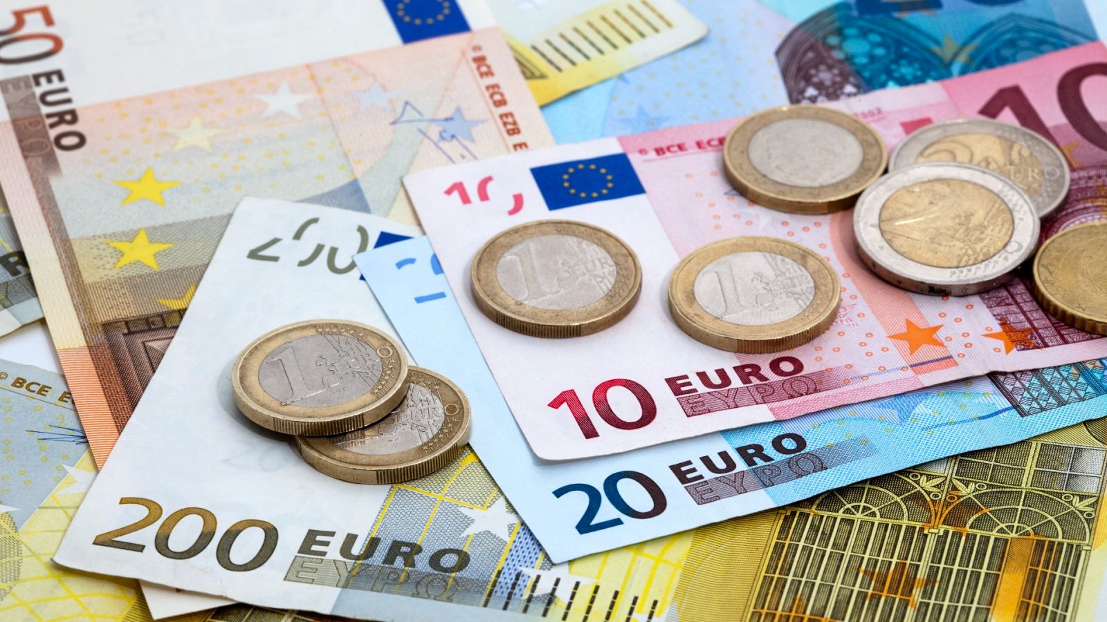 Billetes y monedas de euro