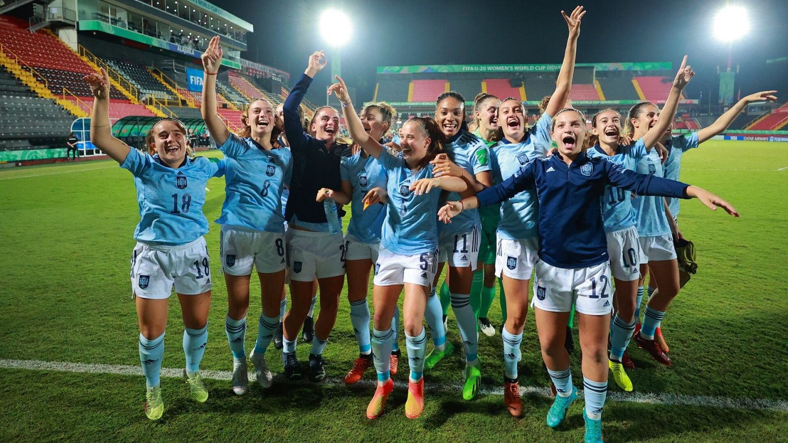 La selección femenina sub-20