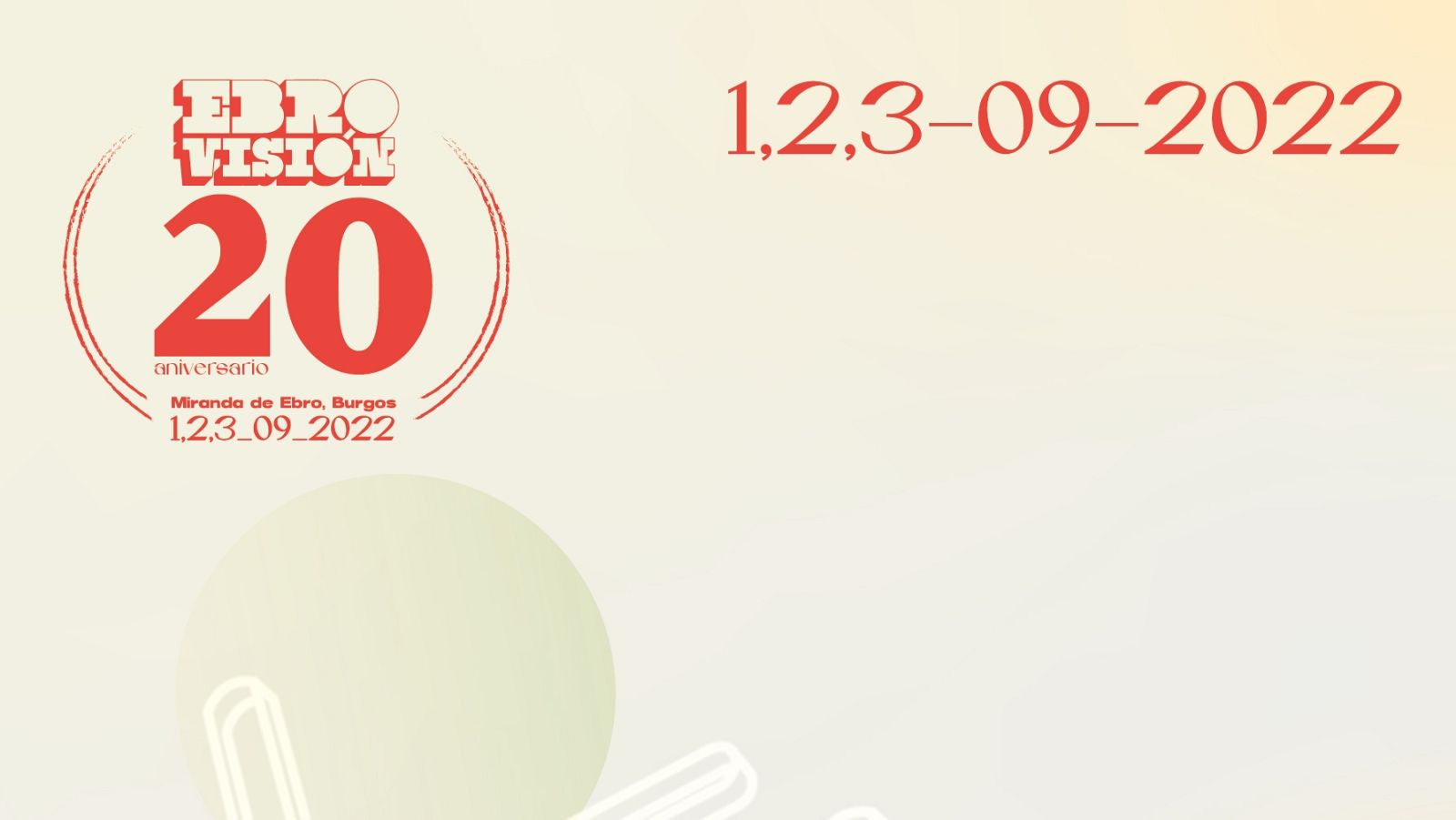 Ebrovisión celebrará en 2022 su 20º aniversario