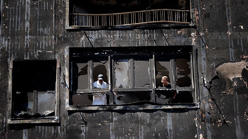 El incendiode Bejsevoluciona "favorablemente" y empiezan a regresar los desalojados: "El paisaje es dantesco"